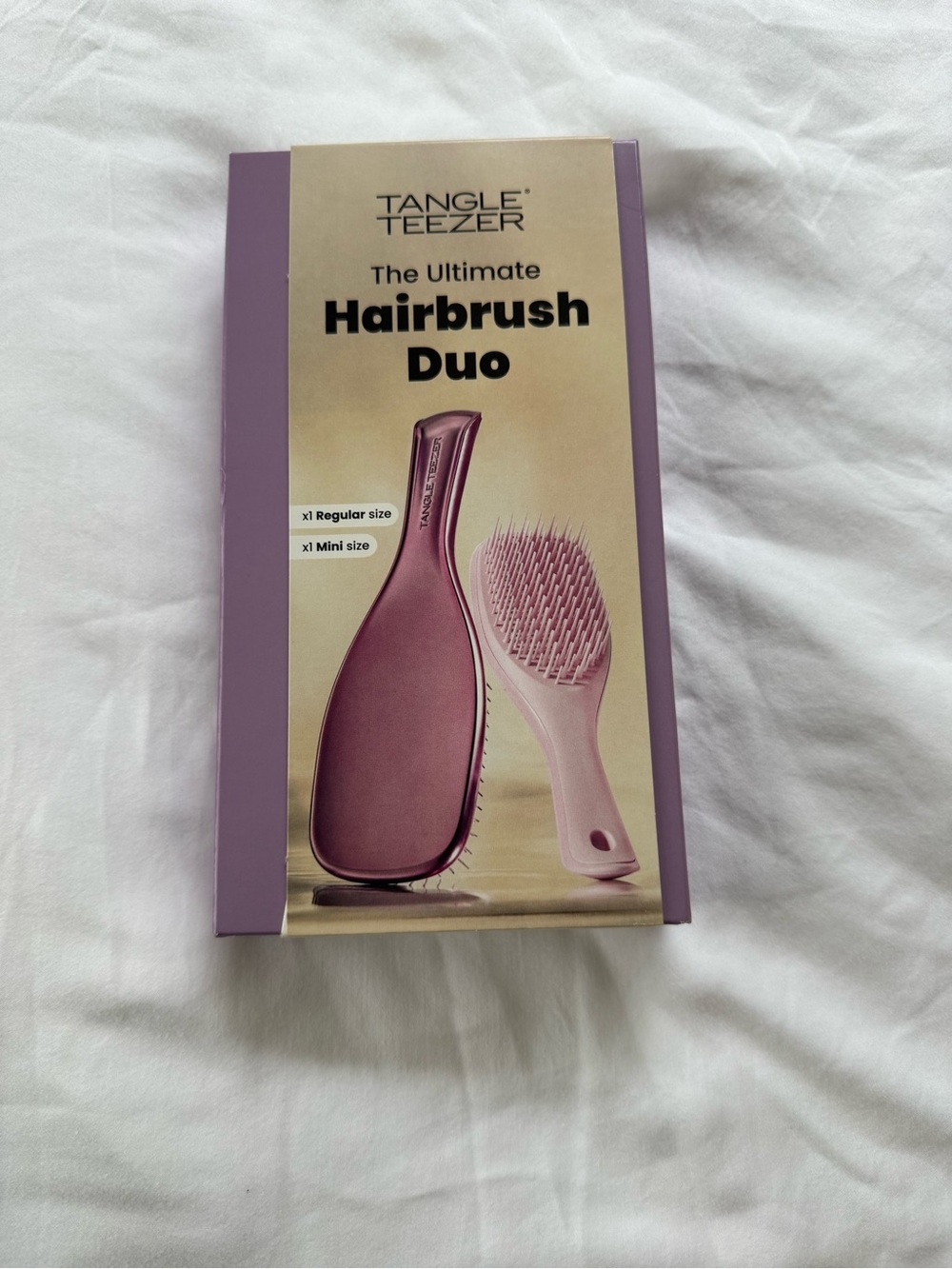 Tangle Teezer Ultimate Hairbrush Duo - Pink
